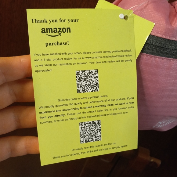 NEW Pink Outlander Ultra Lightweight Packable Water Resistant backpack - Picture 4 of 14